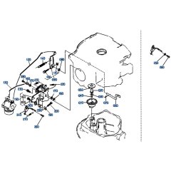 Governor Assembly for Kubota W5021-PC Mower