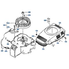 Magneto Assembly for Kubota W5021-PC Mower