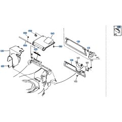 Discharge Guard Assembly for Kubota W5021-PC Mower