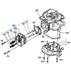 Crankcase Cover Assembly for Kubota W5021-PC Mower