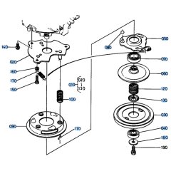 Blade Brake Clutch Assembly for Kubota W5021-PCC Mower
