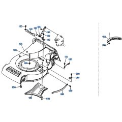 Deck Assembly for Kubota W5021-SCC Mower