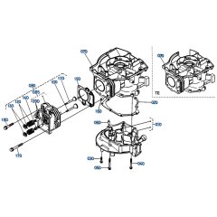 Crankcase Cover Assembly for Kubota W5021-SCC Mower