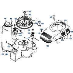 Recoil Starter Assembly for Kubota W5021-SCE Mower