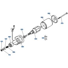 Starter Assembly for Kubota W5021-SCE Mower