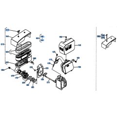 Air Cleaner Assembly for Kubota W5021-SCE Mower