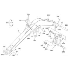 Boom Assembly for Kubota
