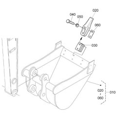 Bucket Assembly for Kubota