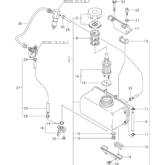 Fuel Tank & Pipe Assembly
