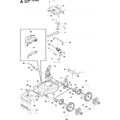 Cutting Deck Assembly for Husqvarna