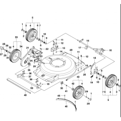 Cutting Deck Assembly for LB 448S