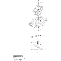 Engine Assembly for Husqvarna LB 553Se