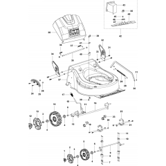 Mower Deck Assembly for LC 141i