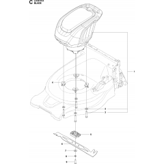 Blade Motor & Cutting Assembly