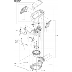 Motor Assembly for Husqvarna