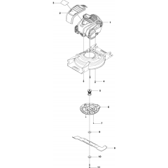 Engine Assembly for Husqvarna LC 353V