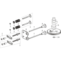Camshaft Assembly for Loncin Engine