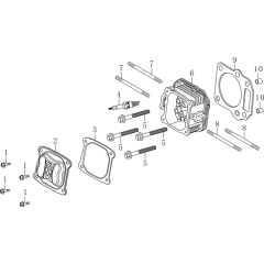 Cylinder Head Assembly Loncin