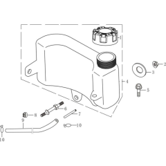Fuel Tank Assembly for Loncin