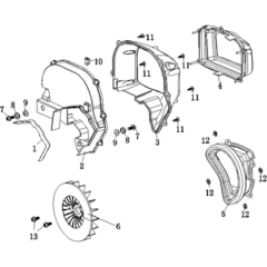 Cooling Components for Loncin LC2000i