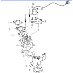 Carburettor Assembly for LC3500i