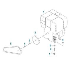 Engine Assembly for Husqvarna LF 100