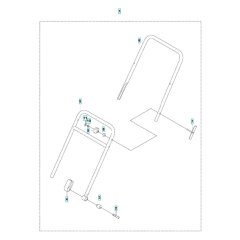 Handle Assembly for Husqvarna