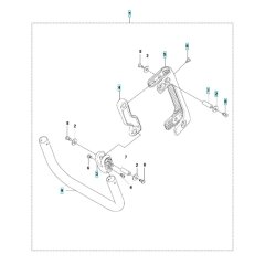 Handle Assembly for LF 100 L