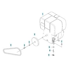 Engine Assembly for Husqvarna