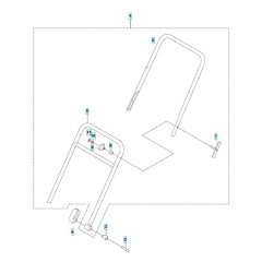 Handle Assembly for Husqvarna