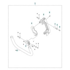 Handle Assembly for Husqvarna