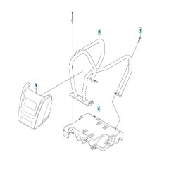 Engine Plate Assembly for Husqvarna