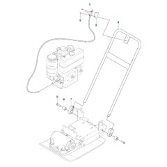 Handle Assembly for Husqvarna LF 160