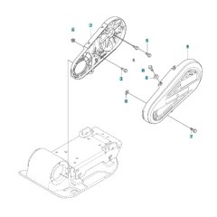 Belt Guard Assembly for LF 50 L