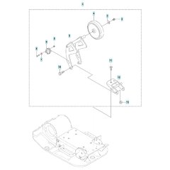 Transport Assembly for Husqvarna