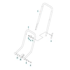 Handle Assembly for Husqvarna