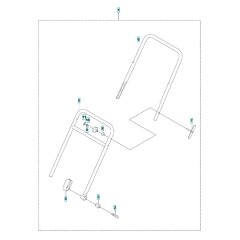 Handle Assembly for Husqvarna