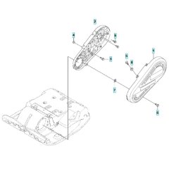 Belt Guard for Husqvarna LF 75 L
