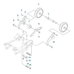 Transport Assembly for Husqvarna