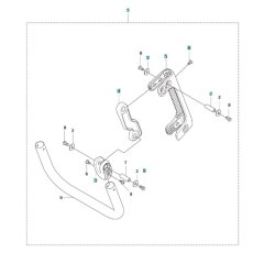 Handle Assembly for Husqvarna