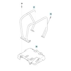 Frame Assembly for Husqvarna