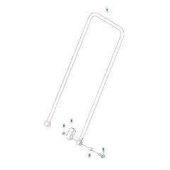 Handle Assembly for Husqvarna