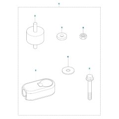 Shock Absorber for Husqvarna LFV 60