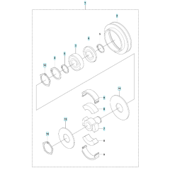 Clutch Assembly for LG 164