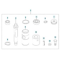 Piston Assembly for LG 164
