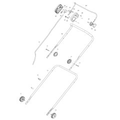 Handle Assembly for Makita LM430D
