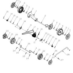 Drive Assembly for Harry Mower