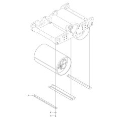 Scrapers for Husqvarna Roller