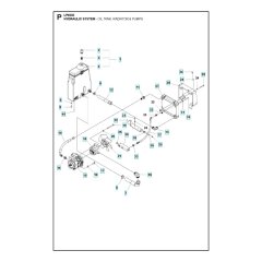 Oil Tank, Radiator, Pump Assembly