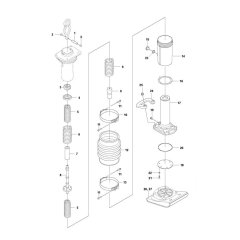 Spring Unit for Husqvarna LT5005